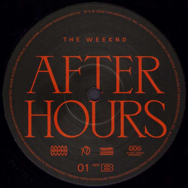 The Weeknd – After Hours (2LP)